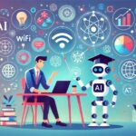 AI 튜터가 언어 학습을 진행하고 있는 모습