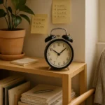 요와1973 레트로 무소음 탁상시계