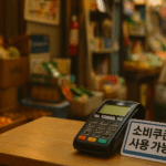 민생회복 소비쿠폰 사용