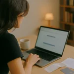 소상공인 부담경감 크레딧 신청 모습