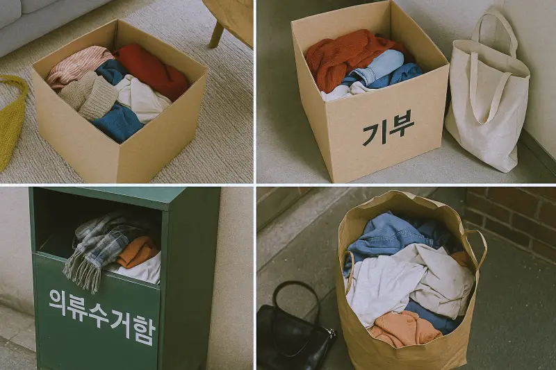 헌옷방문수거 서비스 비교