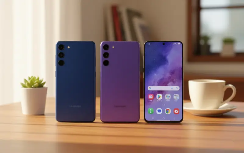 갤럭시 S25 플러스 색상 비교, Galaxy S25 Plus colors
