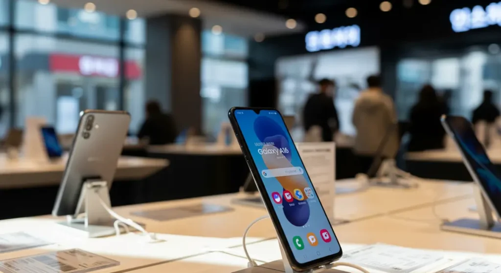 갤럭시 A16 자급제, Galaxy A16 display