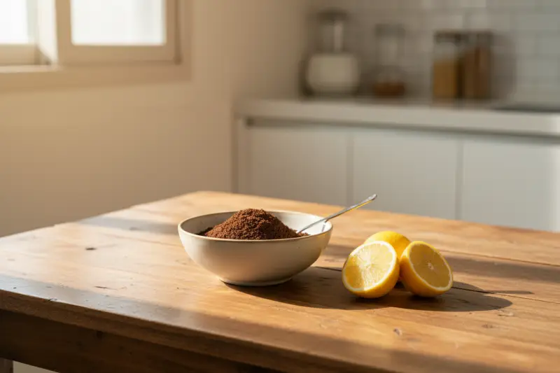 전자레인지 냄새 제거, 레몬, 커피 찌꺼기, microwave odor removal, lemon, coffee grounds