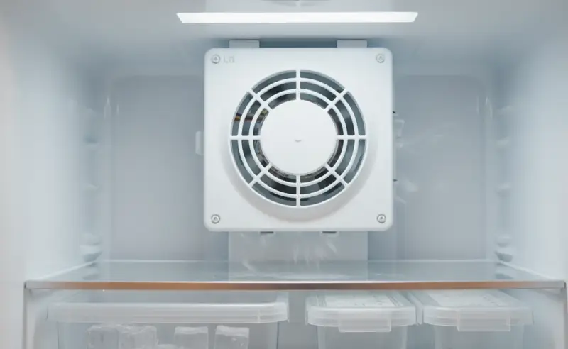 냉장고 팬 소음, 팬모터 소리, refrigerator fan motor noise