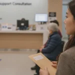 민생지원금 2차 신청방법, 주민센터 방문 모습, 신청 방법 offline, 민생지원금 신청