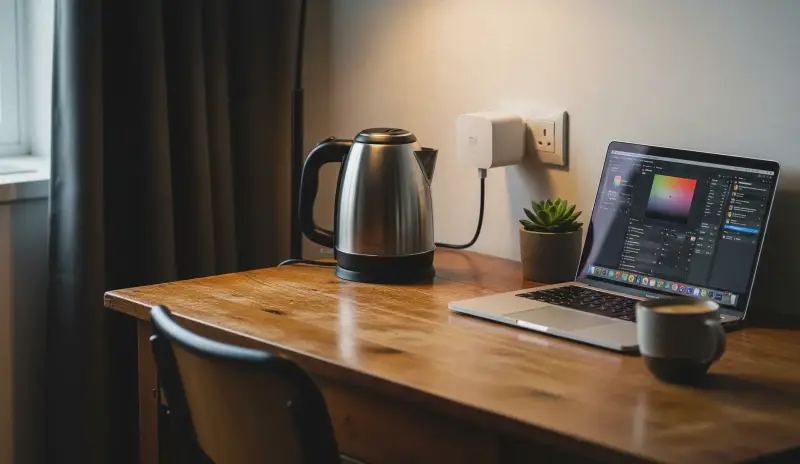 스마트플러그 추천 - 샤오미 미홈 스마트플러그, Xiaomi Mi Home smart plug with electric kettle