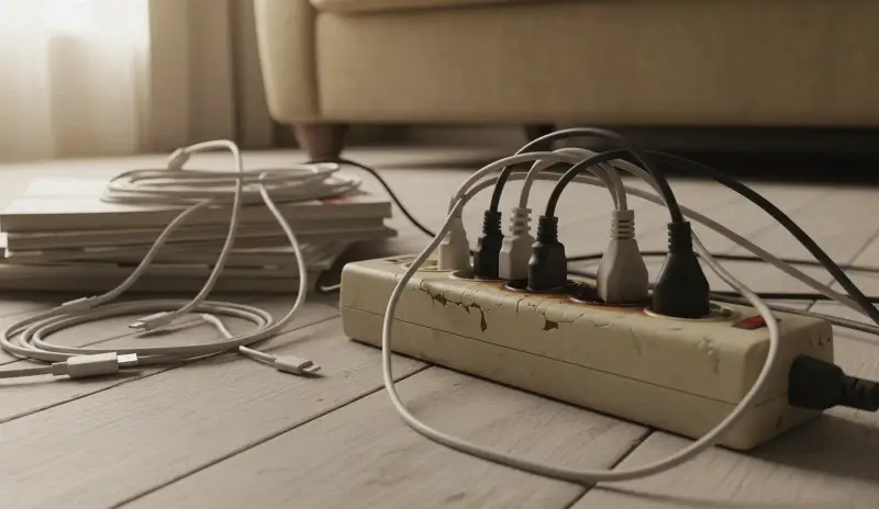 스마트플러그 실패 경험, IoT plug overheating example