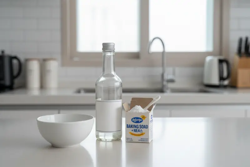 식초 베이킹소다, 전자레인지 청소 재료, vinegar baking soda, microwave cleaning ingredients