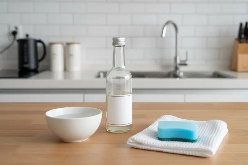 전자레인지 청소 준비물, 식초, 베이킹소다, microwave cleaning essentials, vinegar, baking soda