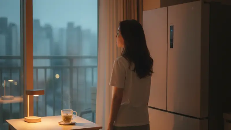 냉장고 소음, 냉장고 웅 소리, refrigerator noise