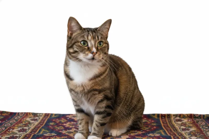 포토샵 자동 누끼 기능으로 복잡한 털의 경계선까지 깔끔하게 제거된 반려동물 인형 누끼 이미지.