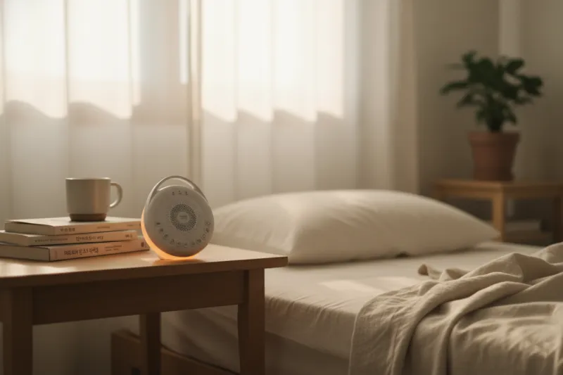 신생아 백색소음기 사용 환경