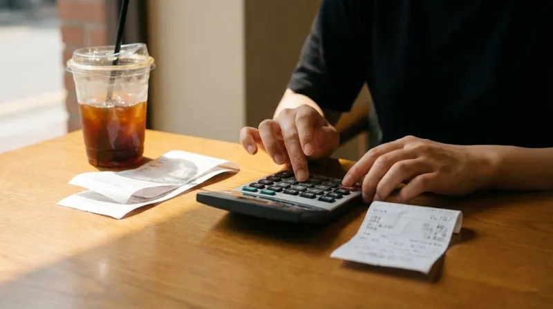 건강보험료 인상 계산기와 영수증