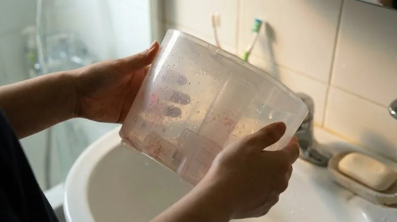 가습기 물때 핑크색 곰팡이 세척