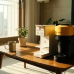 일리 Y3.3과 네스프레소 버츄오 팝 디자인 크기 비교