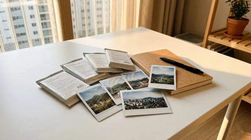 즉석카메라 필름 장당 유지비 및 경제성 분석