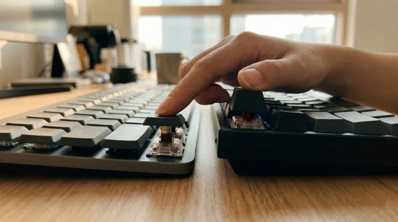 저소음 적축 스위치 소음 감소 원리