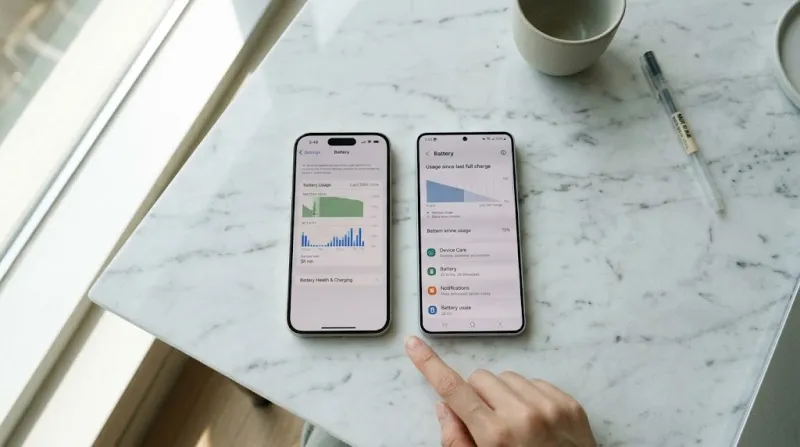 아이폰 배터리 오래 쓰는 설정 - 아이폰 갤러시 배터리 비교